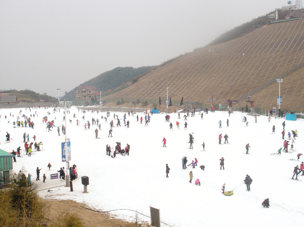 安吉江南天池滑雪3