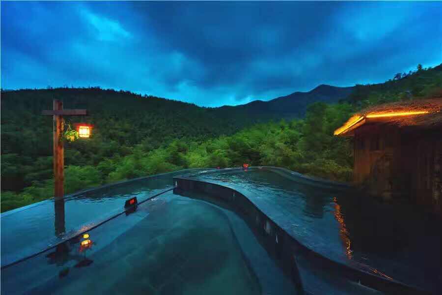 【泡温泉拿年货】泡竹尖星空温泉,赏万亩竹海,天目湖年货特价二日
