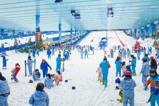龙之梦冰雪世界（滑雪区）2